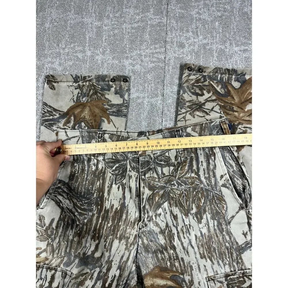 Vintage Gander Mountain Realtree Straight Leg Cargo Pant Men Size 34-36 M